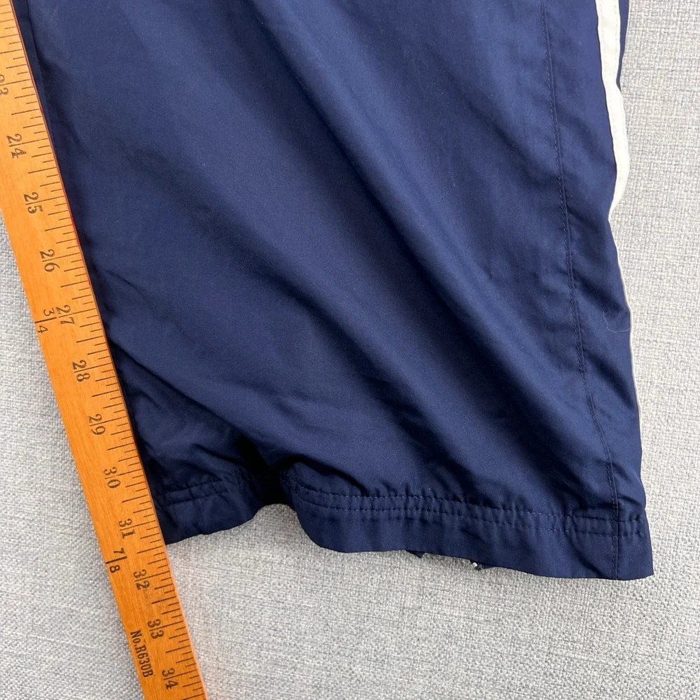 VTG Y2K Adidas ClimaProof Track Pants Men 2XL Navy 3 Stripe‎ Retro Trackies